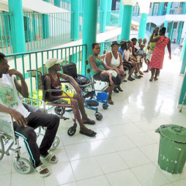 Port a Piment Wartezimmer